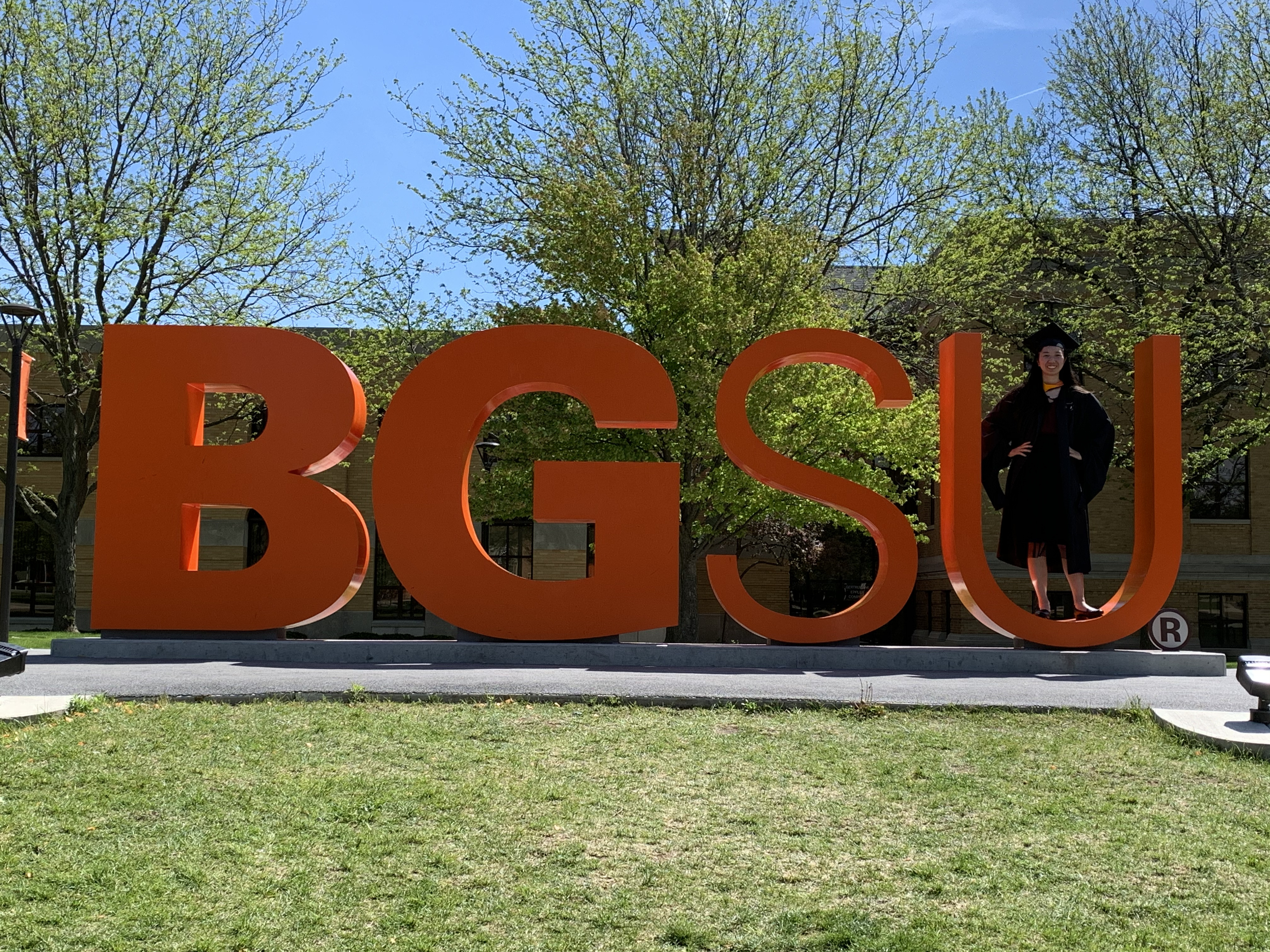 BGSU graduation picture